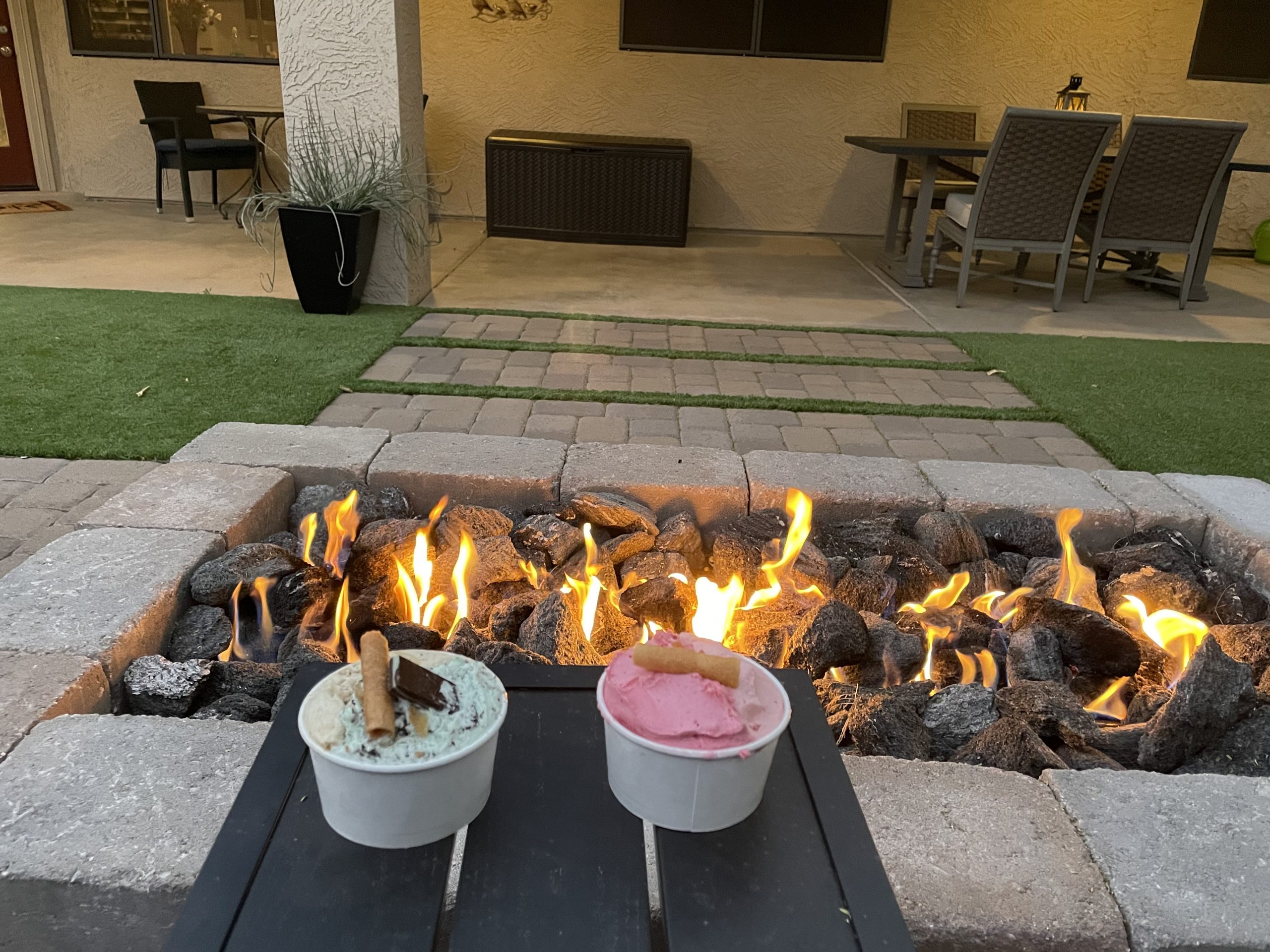 Say Yes To Mortflix, WWV And Gelato By The Fire Pit!