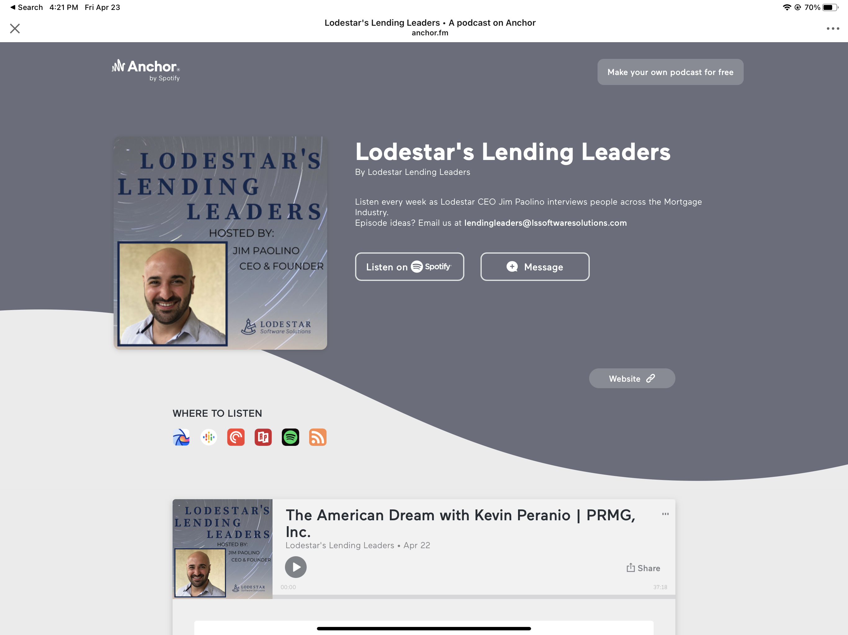 Say YES To The Lodestar Podcast!